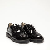 MISS LK KARA Patent Shoes Black