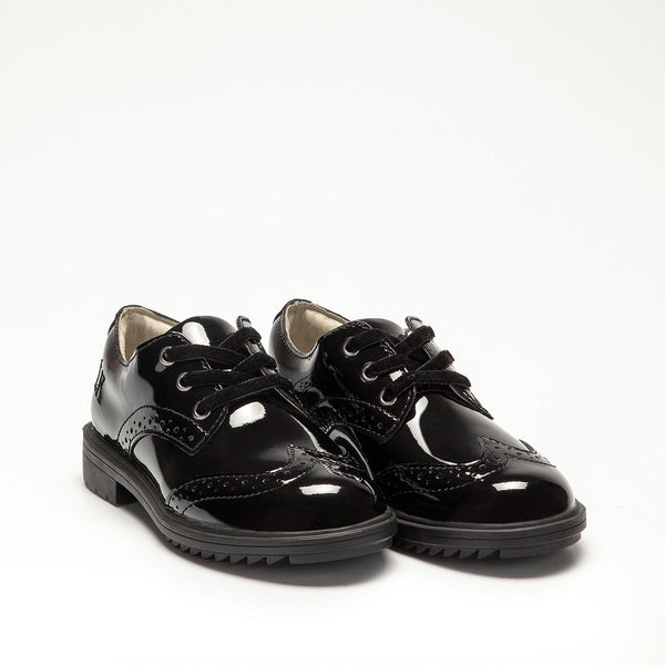 MISS LK KARA Patent Shoes Black