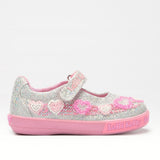 LELLI KELLY Aurora Hearts Glitter Shoes
