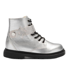 LELLI KELLY Stella Boots Silver Metallic