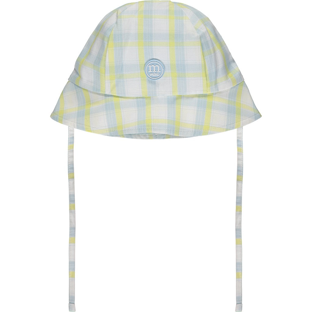 MACKENZIE Mini Check Sunhat