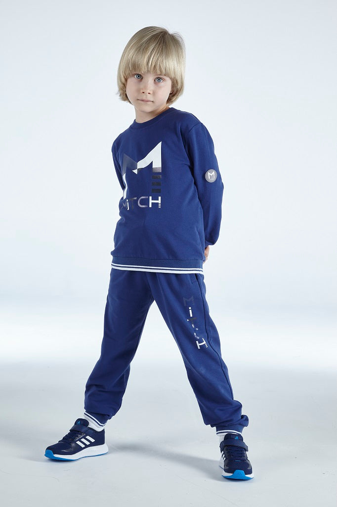 MiTCH Colour Block Logo M Tracksuit