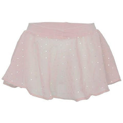 Bloch- Girls Pink Sequin Dance Skirt