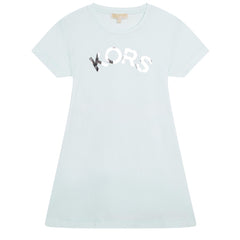 MICHAEL KORS Girls Dress Aqua | Kizzies