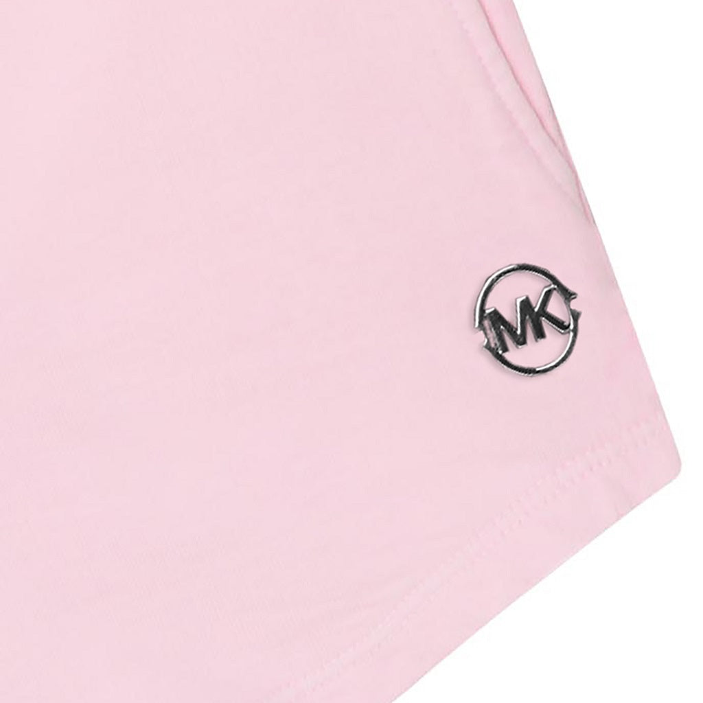 MICHAEL KORS Girls T-Shirt Shorts Set Pink