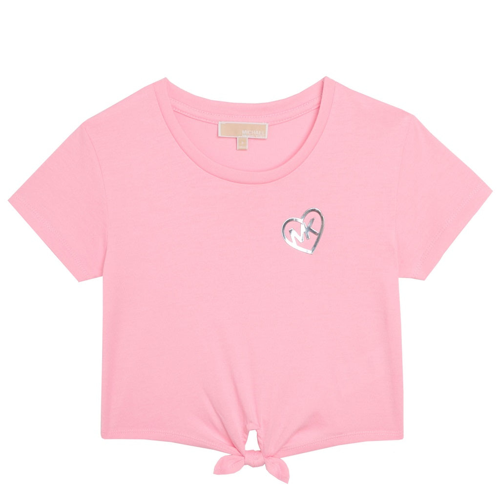 MICHAEL KORS Girls Knotted T-Shirt