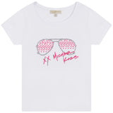 MICHAEL KORS Girls T-Shirt White