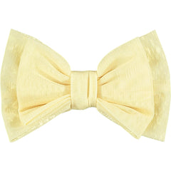 ADee Bow Hair Clip Lemon Cake