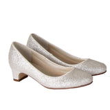 Sasha Silver Shimmer Shoes - Kizzies, Shoes - Childrens Wear