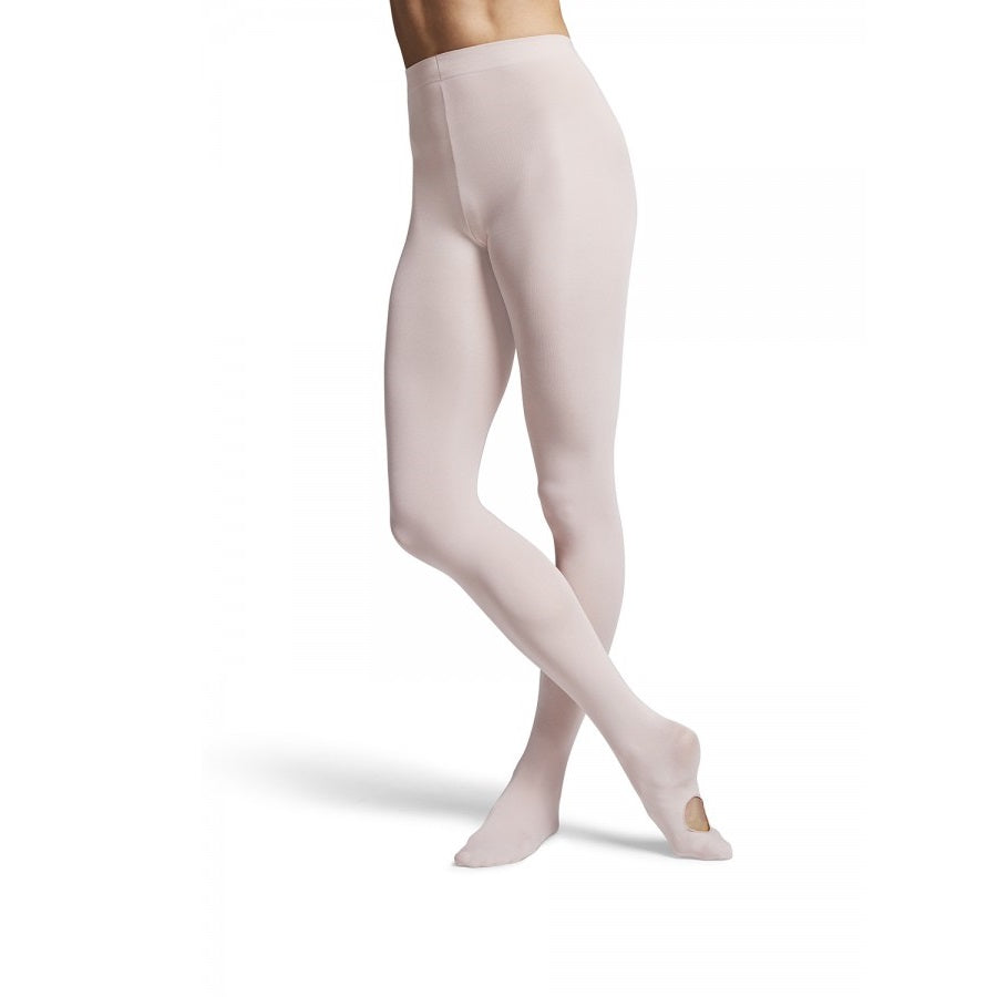 Bloch Ladies Convertible Dance Tights Ballet Pink - Dancewear -Kizzies