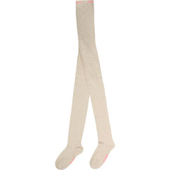 Girls Lurex Tights Golden