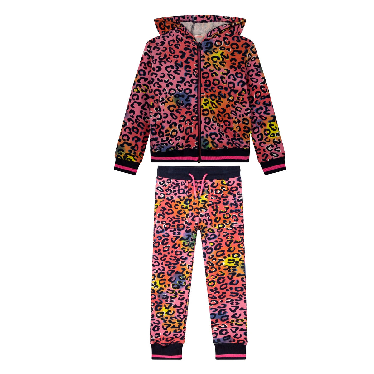 Girls Leopard Tracksuit