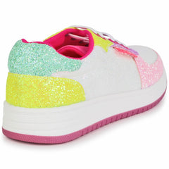 Girls Glitter Trainers