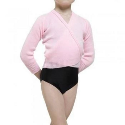 Pink Crossover Cardigan - Kizzies, Cardigans - Childrens Wear