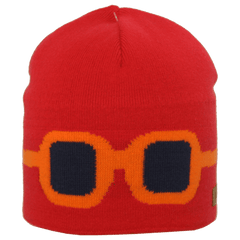 Satila Goggles Beanie Hat Red