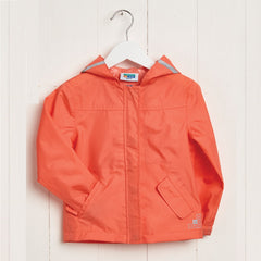 G&A Girls Rain Cheater Jacket Coral