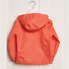 G&A Girls Rain Cheater Jacket Coral
