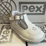 PEX Avery Patent Shoes White