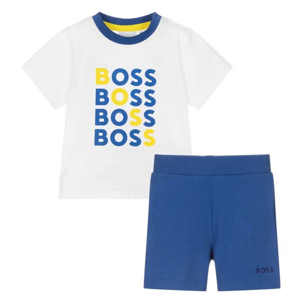 BOSS Baby Boys T-Shirt Bermuda Shorts Set