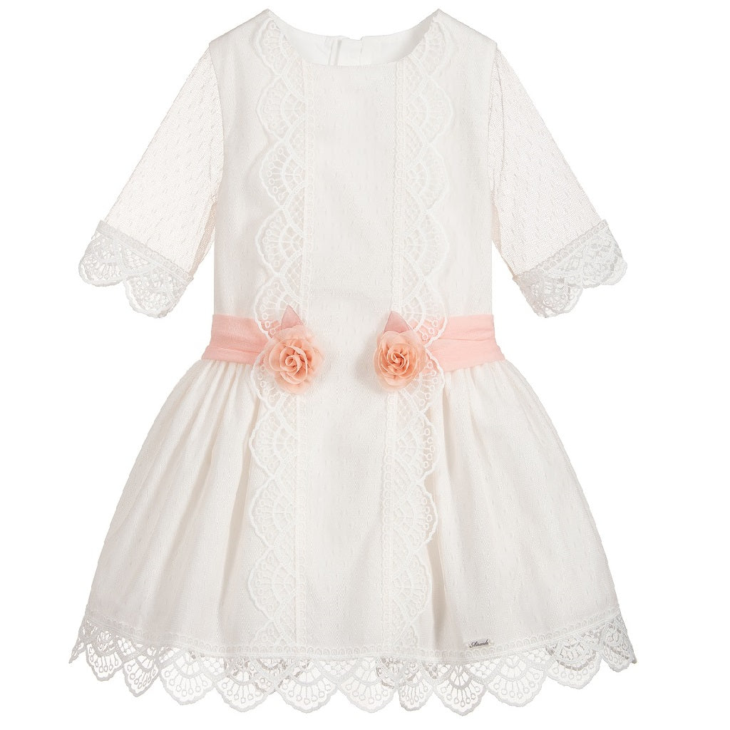 Miranda Lace Embroidery Dress