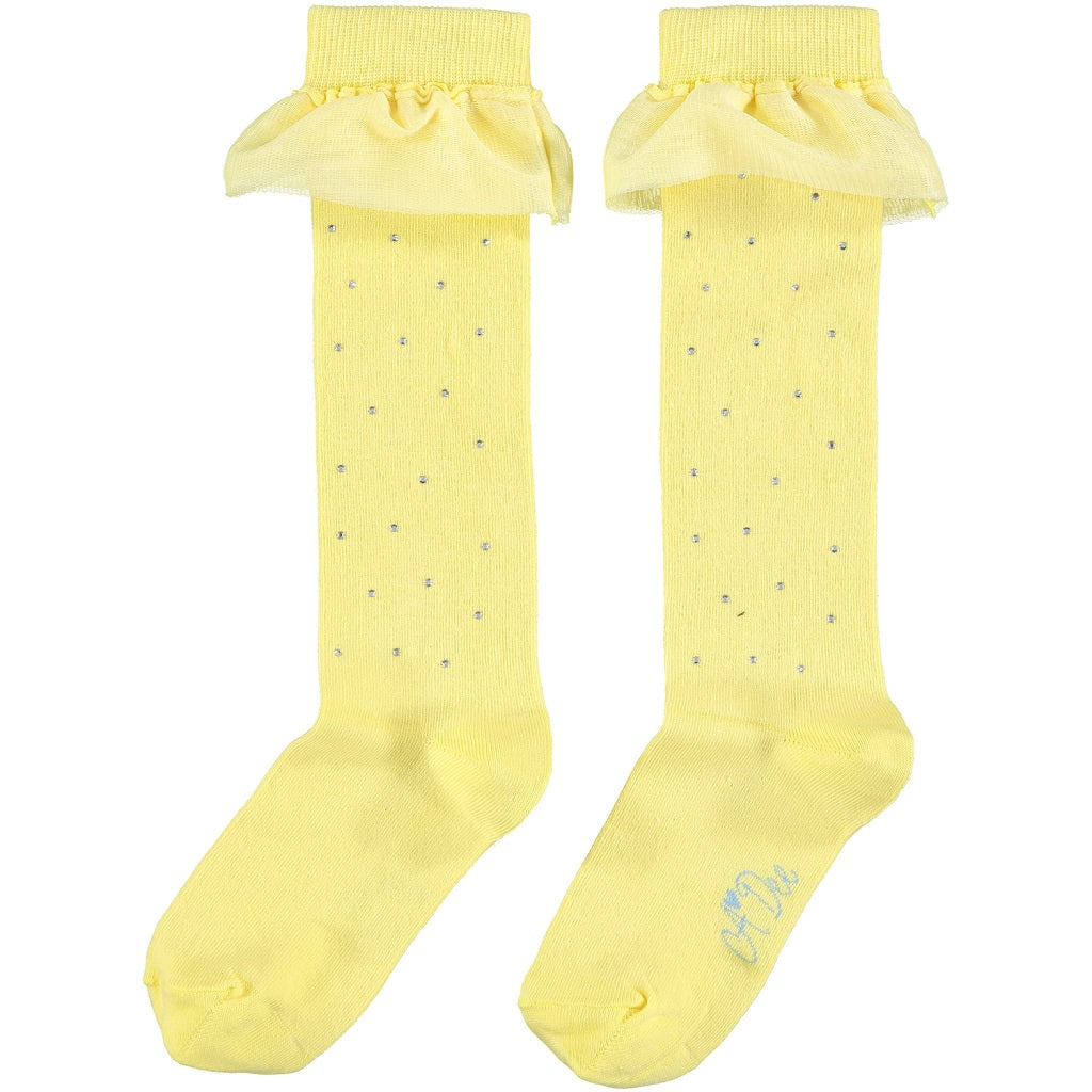 ADEE Knee High Socks Lemon Cake