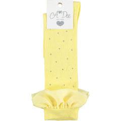 ADEE Knee High Socks Lemon Cake