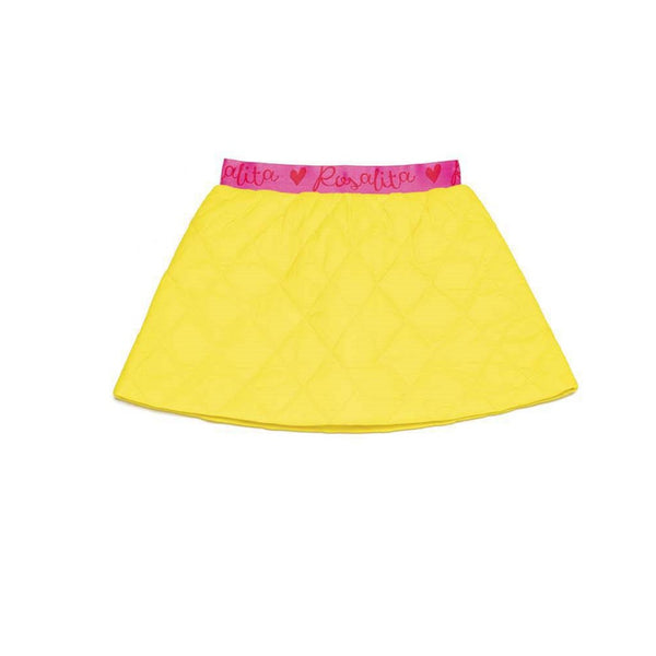 ROSALITA Quilted Skirt Yellow